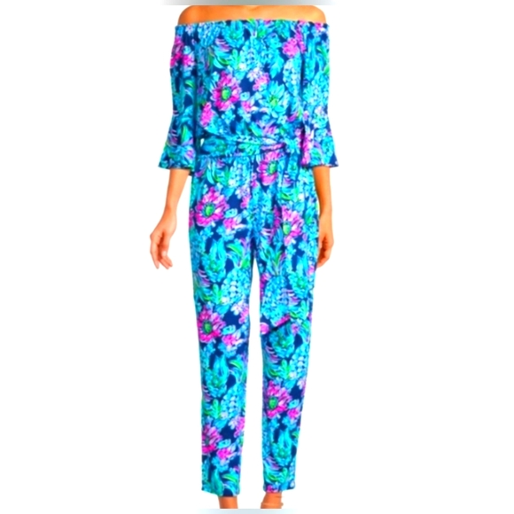 NWT Lilly Pulitzer Calla Jumpsuit - Picture 4 of 7